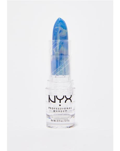 Periwinkle Faux Marble Lipstick