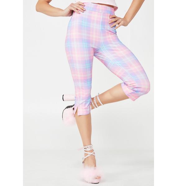 tartan baby trousers