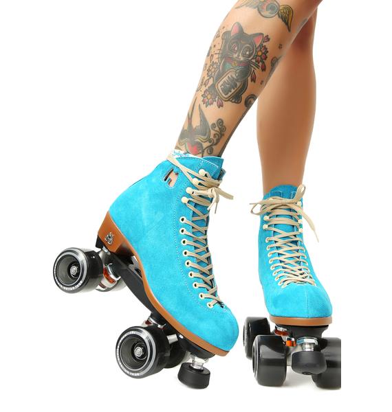Moxi Roller Skates Blue Lolly Skates Dolls Kill