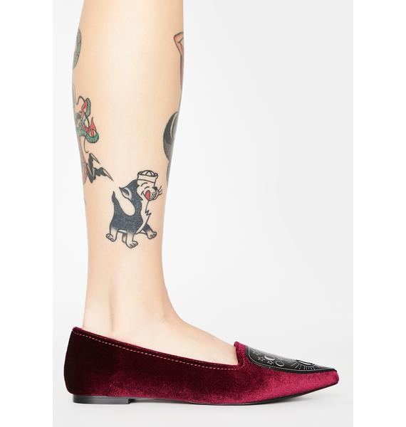 red velvet flat