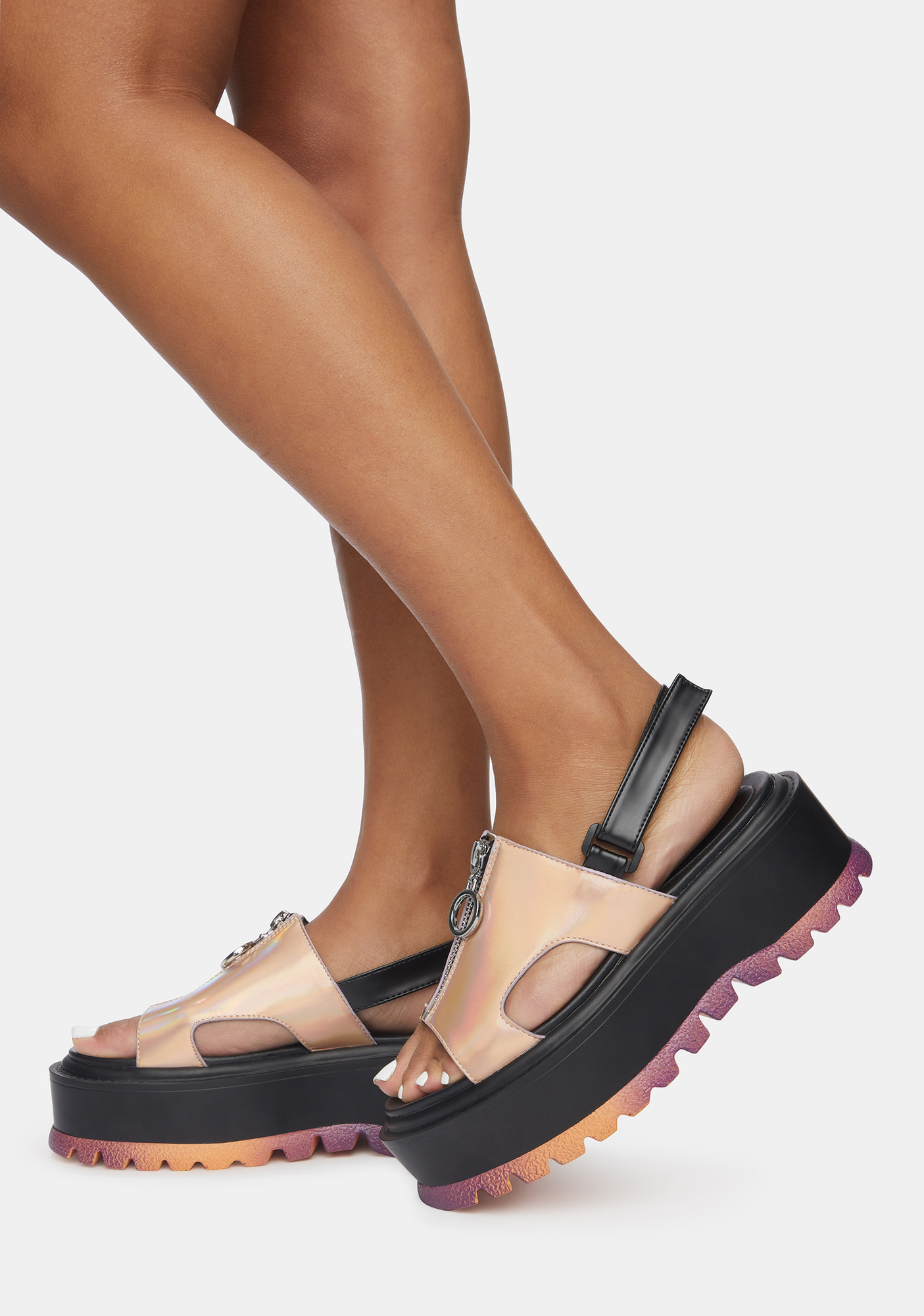 Koi Footwear Crimson Platform Sandals Dolls Kill