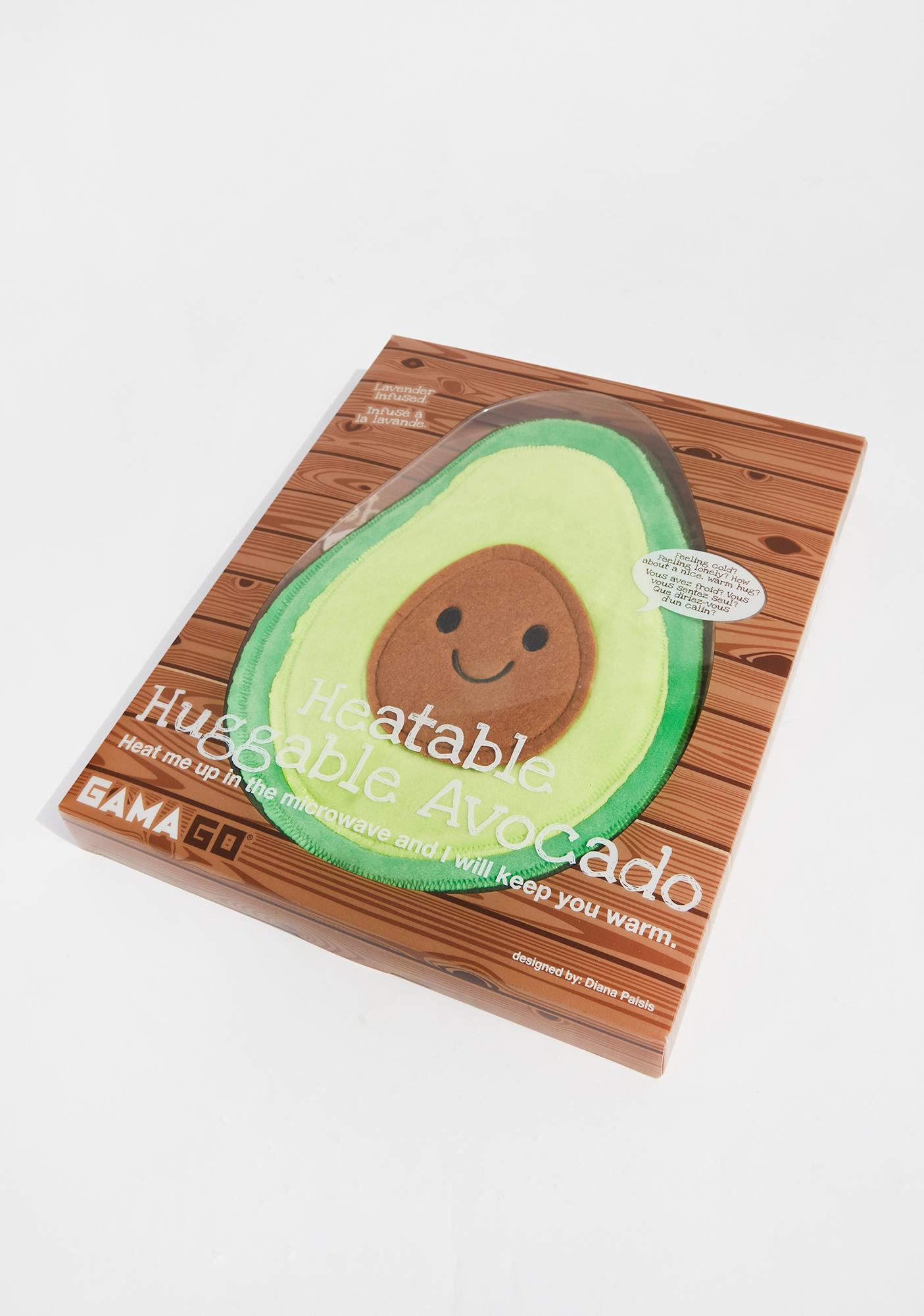 heatable huggable avocado