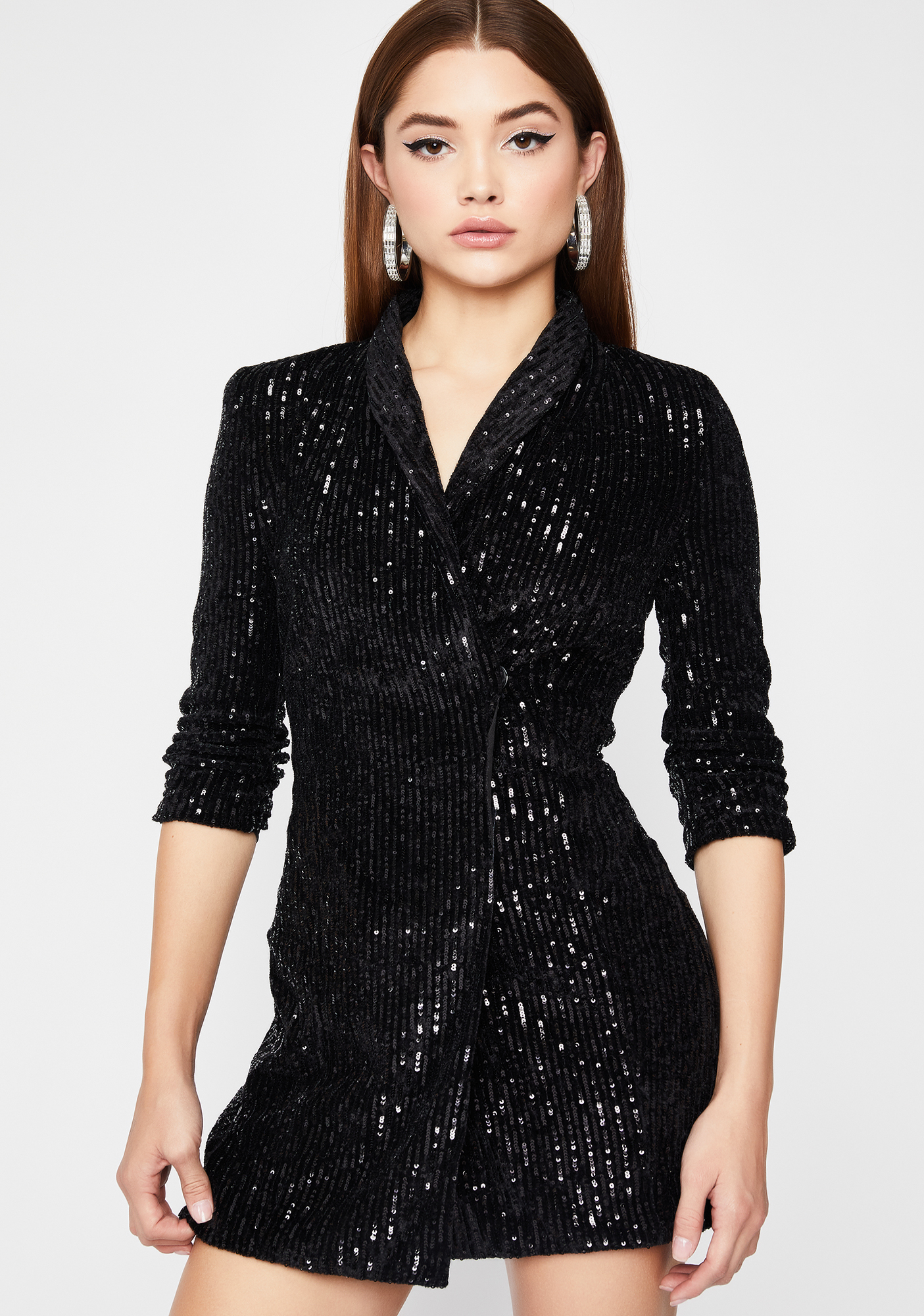 Sequin Blazer Mini Dress | Dolls Kill