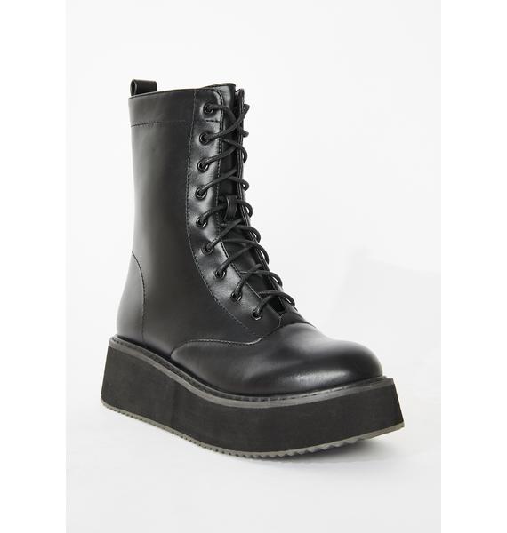 Koi Footwear Love Platform Boots Dolls Kill