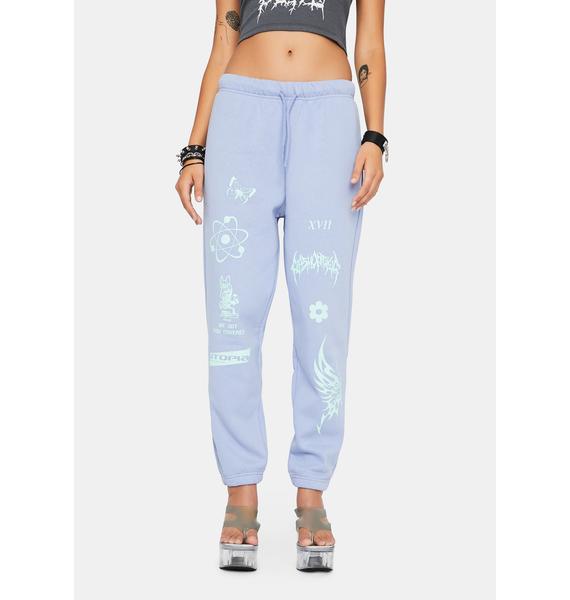 pale blue joggers