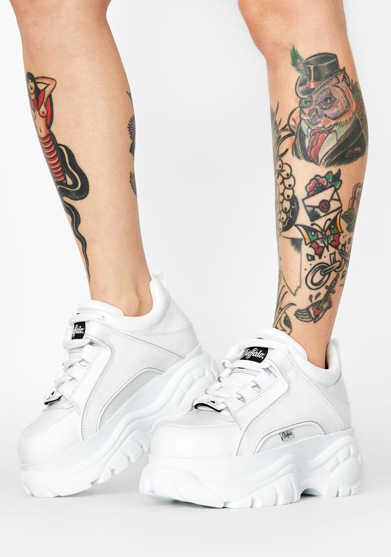 Før motto boliger Buffalo London Pure Classic Low Leather Sneakers | Dolls Kill