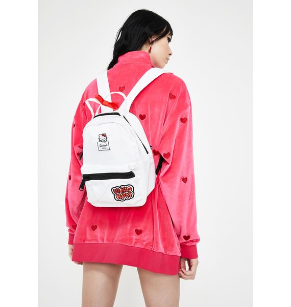 Herschel X Hello Kitty Satin Mini Backpack Dolls Kill