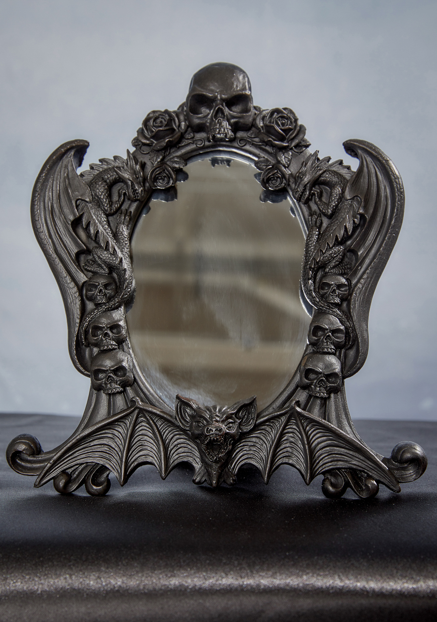 The Vault Nosferatu Mirror Alchemy of England Gothic Home Decor Bat Skull Dragon