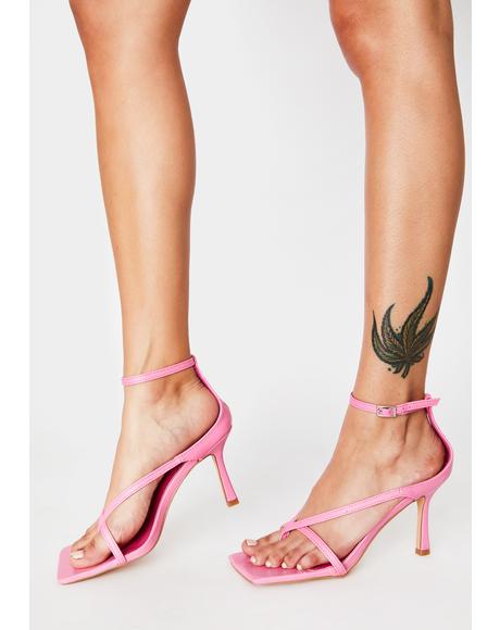 pixie queen lace up heels