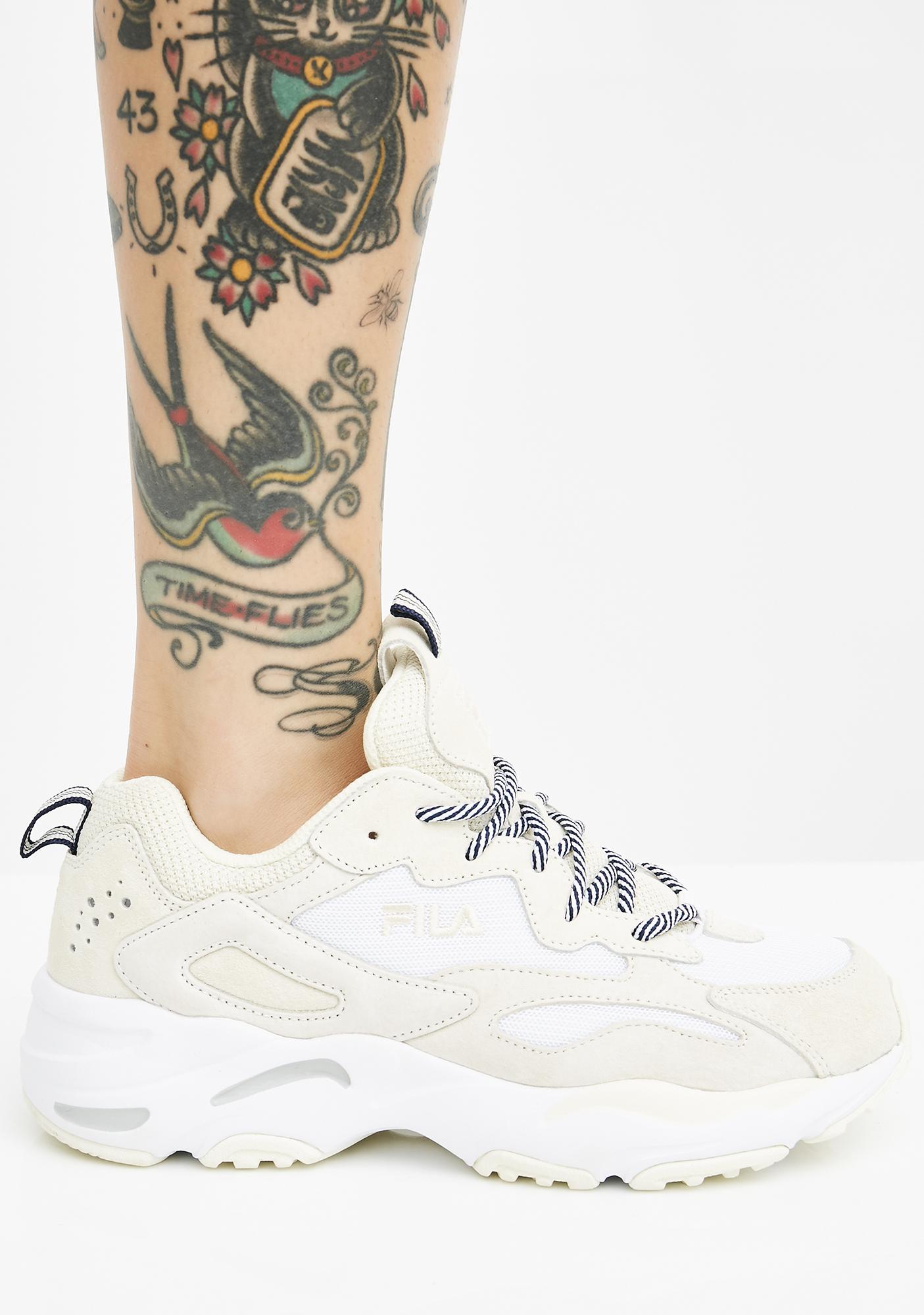 fila ray tracer sneaker taupe