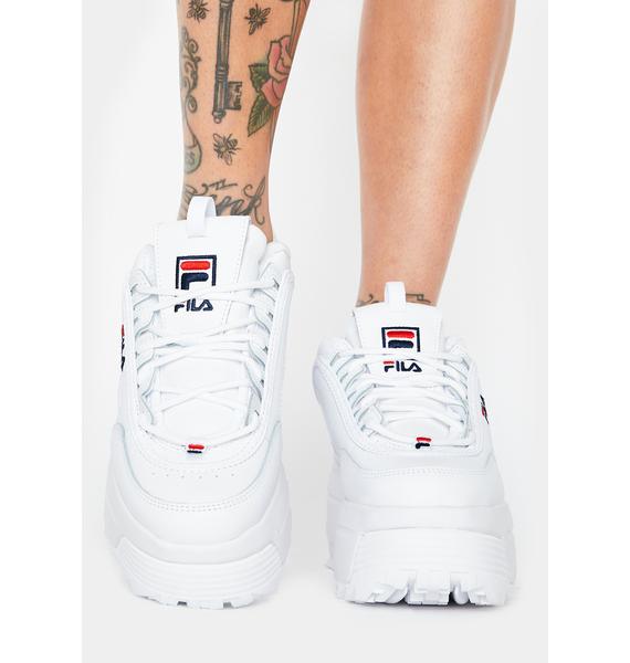 fila wedge trainers