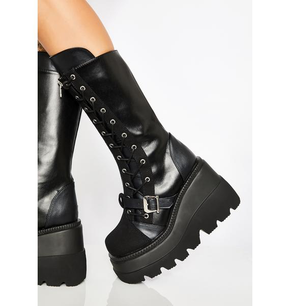 demonia gogo shaker boots
