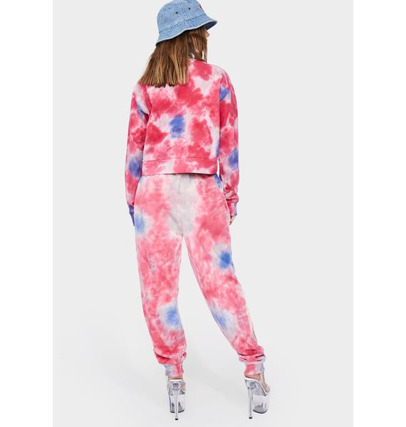 kappa pink sweatpants