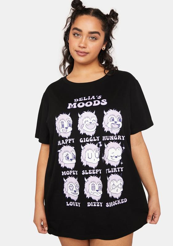 delias graphic tees