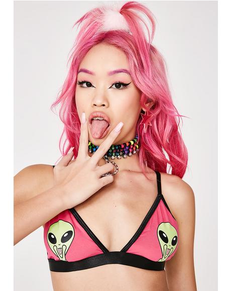 In Peace Alien Bralette