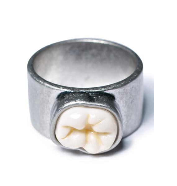 Cheap Monday Tooth Ring | Dolls Kill