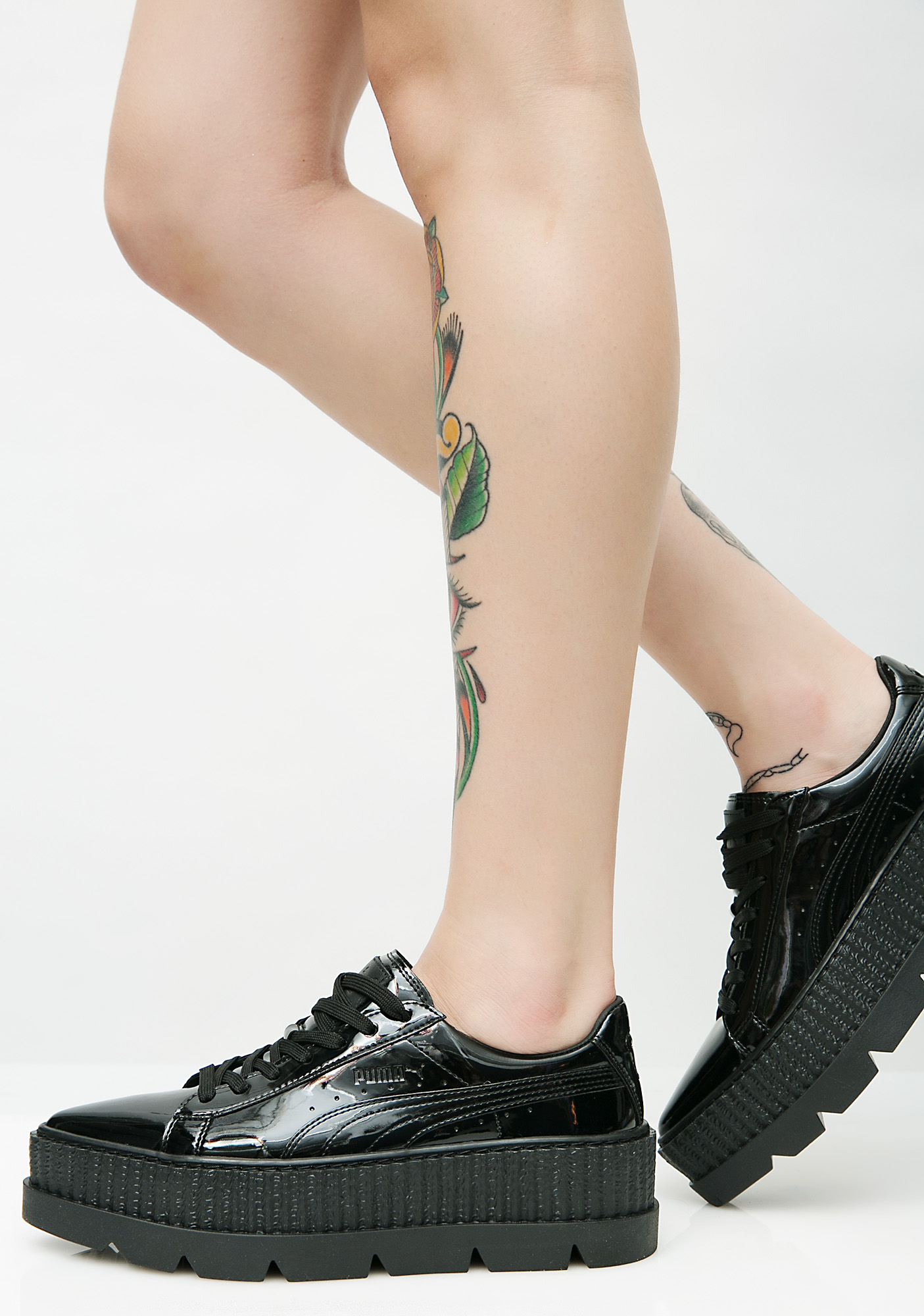 puma creepers pointed