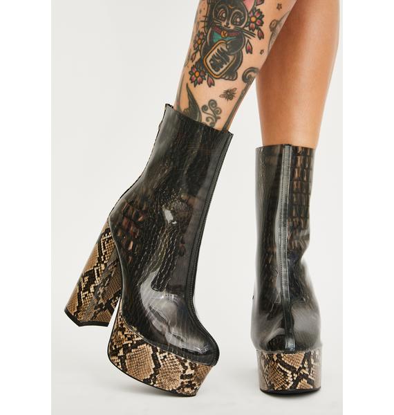alexander wang snakeskin boots