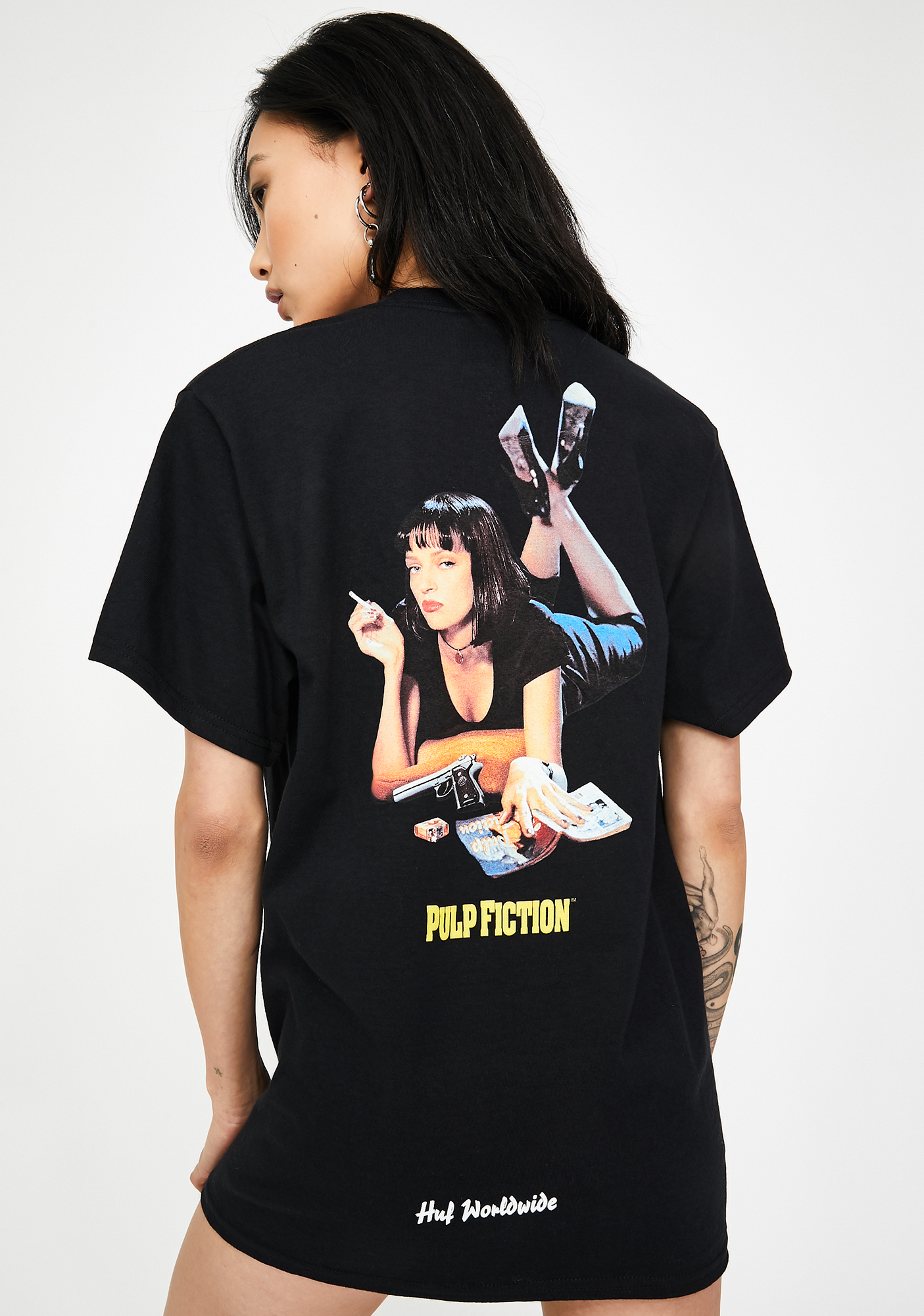 HUF x Pulp Fiction Mia Graphic Tee | Dolls Kill