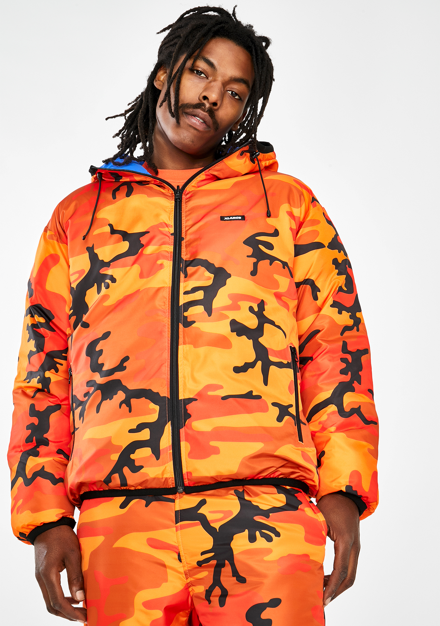 camo reversible puffer jacket