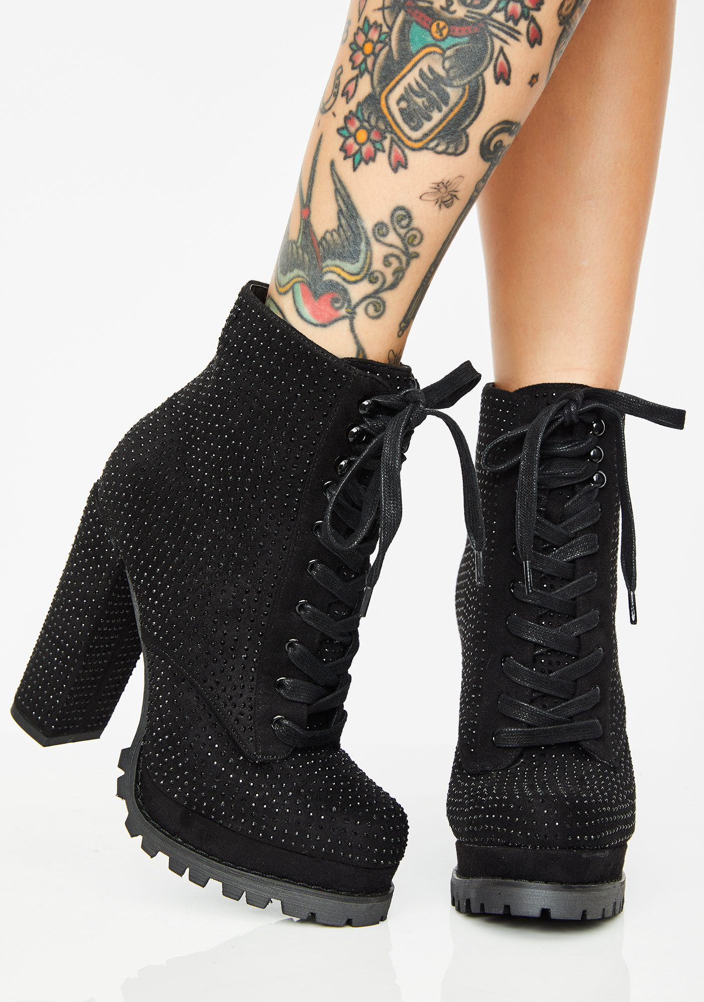 angel combat boots