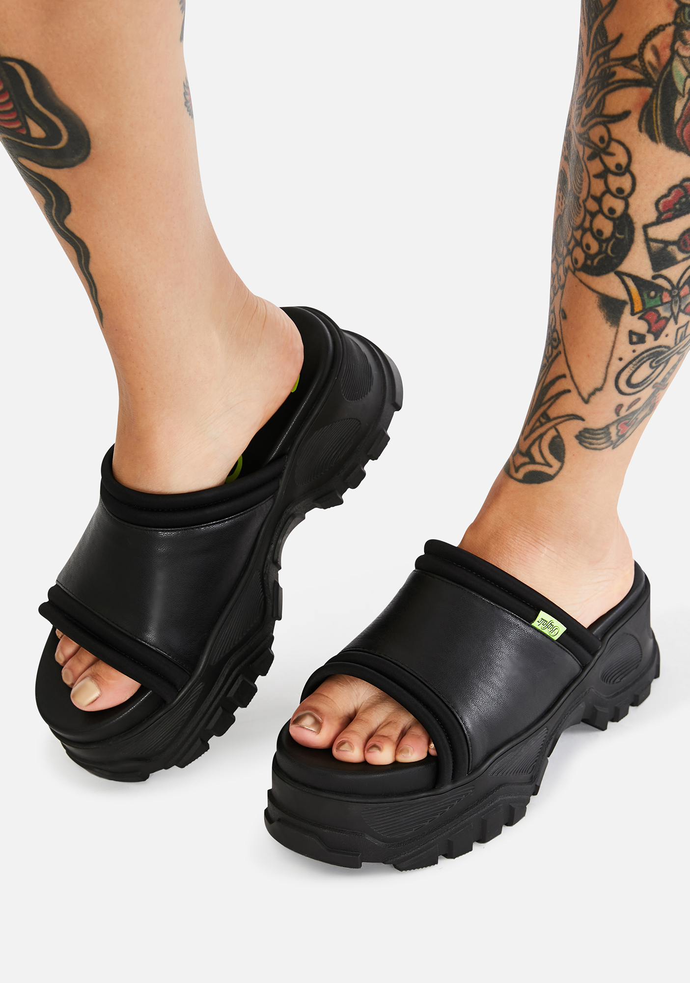 platform buffalo sandals