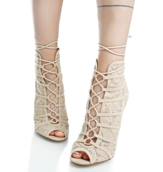 chinese laundry lace up heels