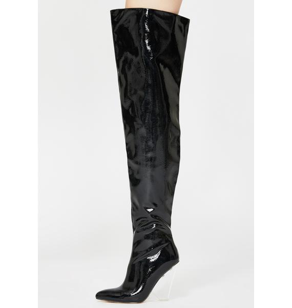 thigh high chelsea boots