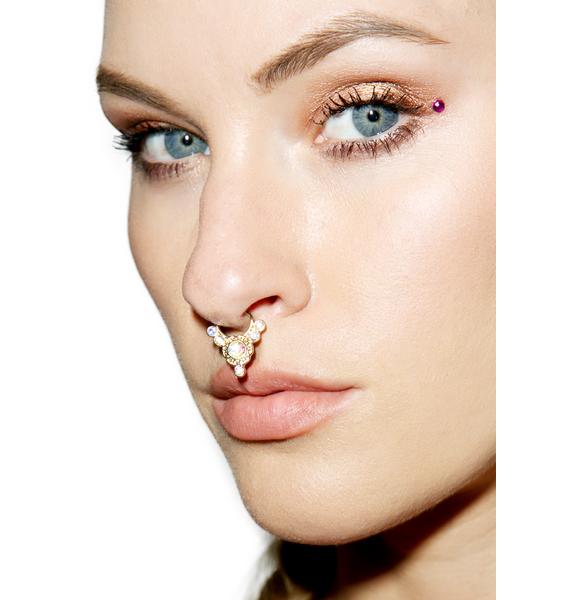 Glitter Injections Majesty Septum Clip Dolls Kill