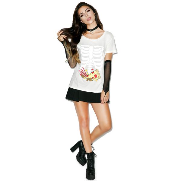 Wildfox Couture Full Stomach Easy Tee Dolls Kill 