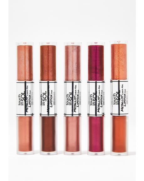Jasmine Metallist Liquid Lipstick Duo