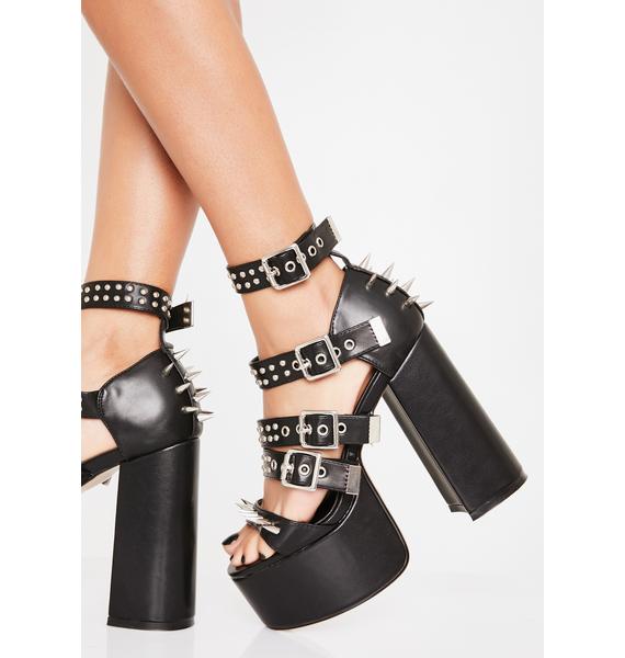 lamoda patent entering paradise platform heels