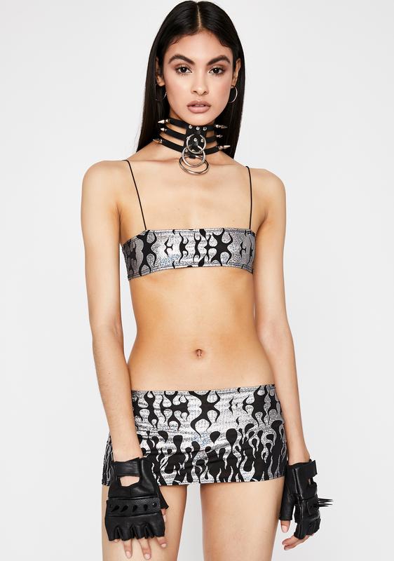 silver skirt dolls kill