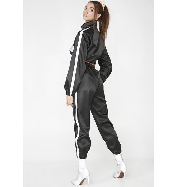 kappa reflective tracksuit