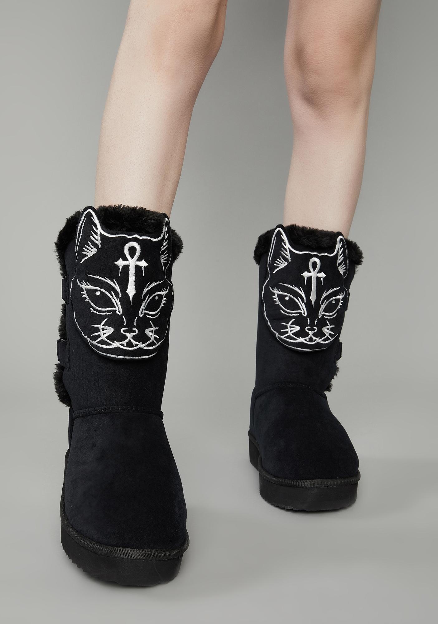 goth slippers