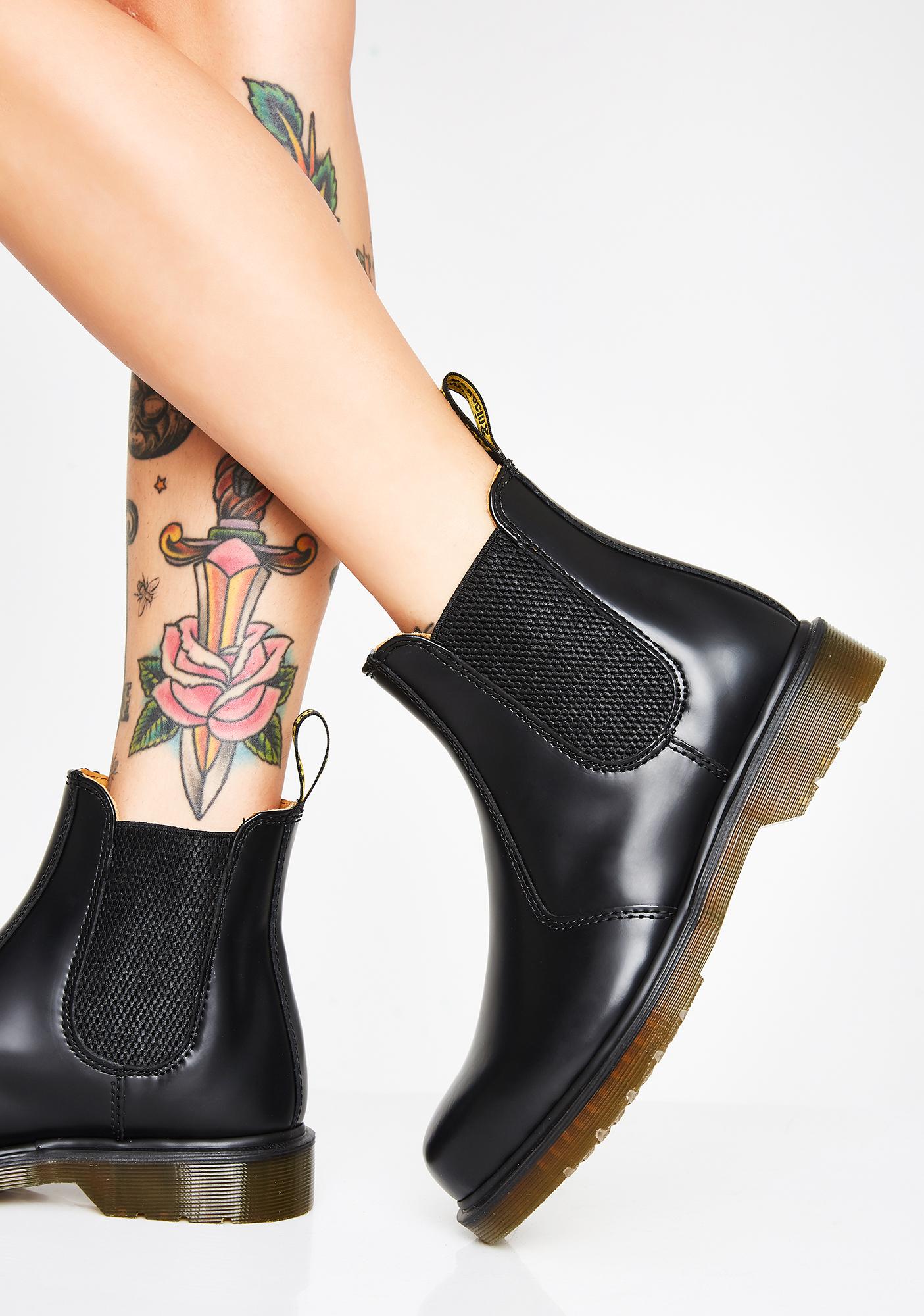 dr martens chelsea boots 2976 smooth