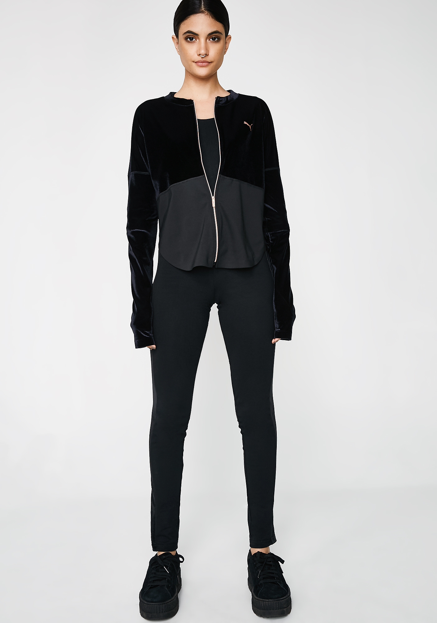 puma velvet statement jacket