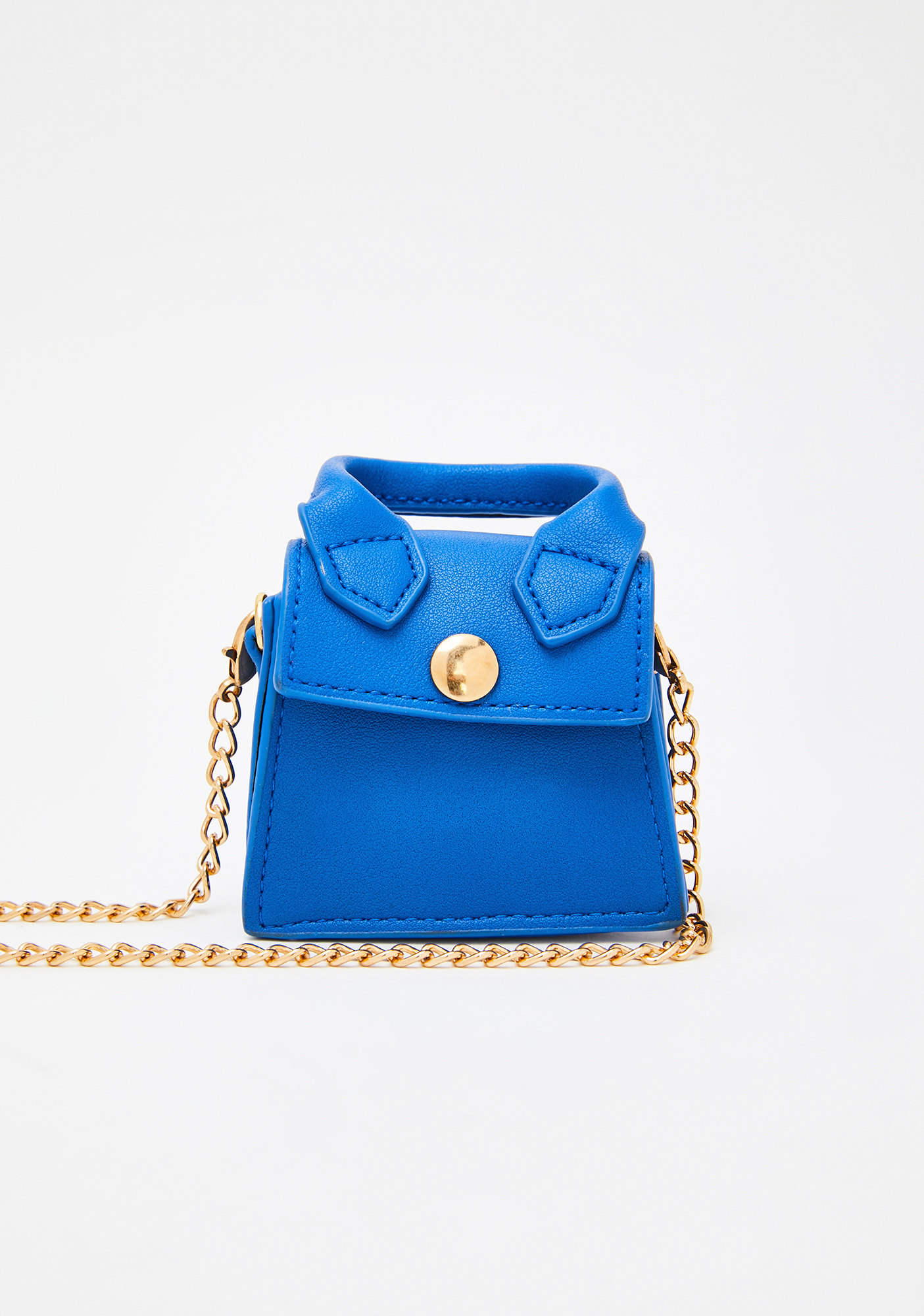 blue mini purse