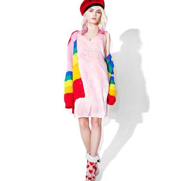 Lazy Oaf Dream On Satin Cami Dress | Dolls Kill