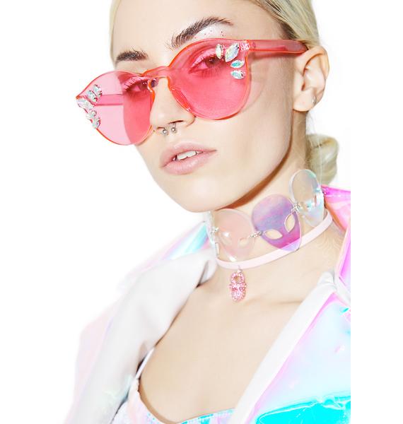 Rad and Refined Cosmic Girl Sunglasses | Dolls Kill