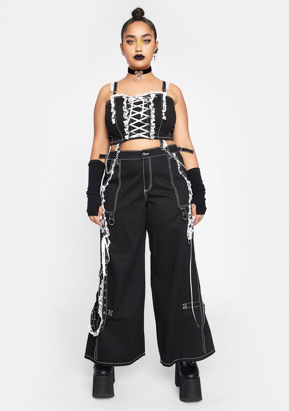dark street pants plus size 