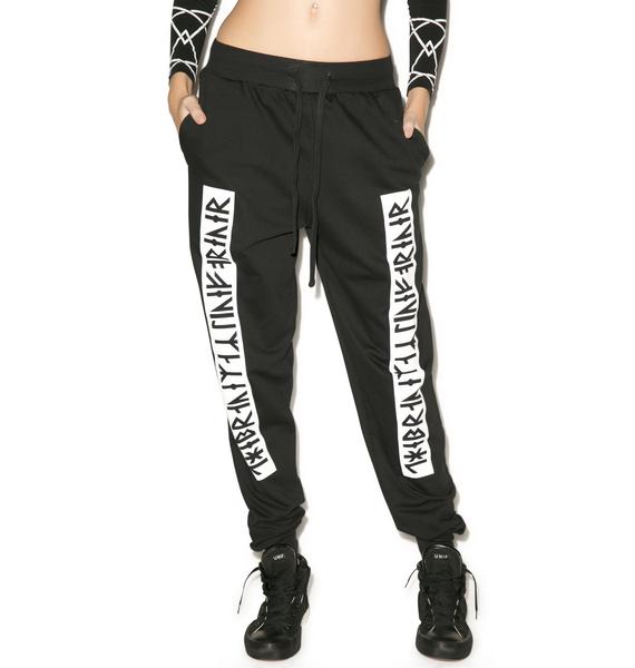 joggers long string