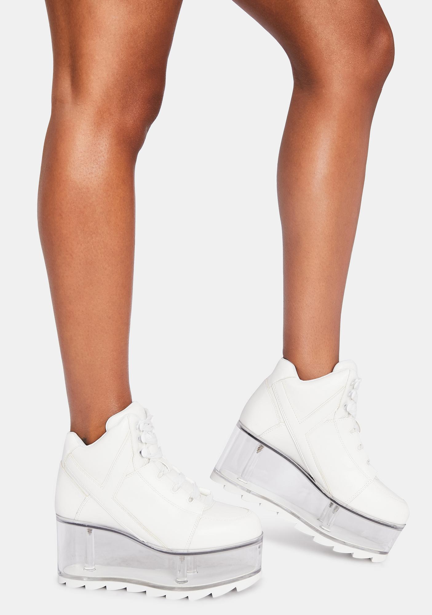 clear platform sneakers