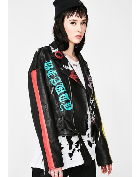 Posh Punk Moto Jacket
