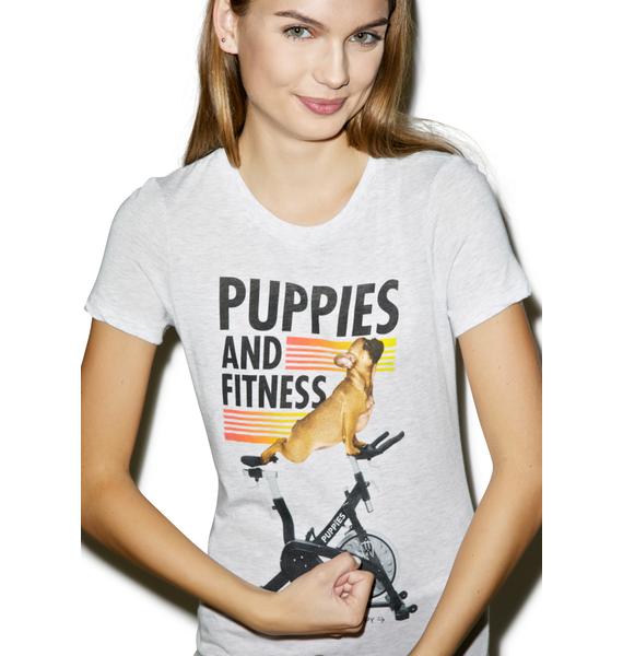 puppies make me happy shirt