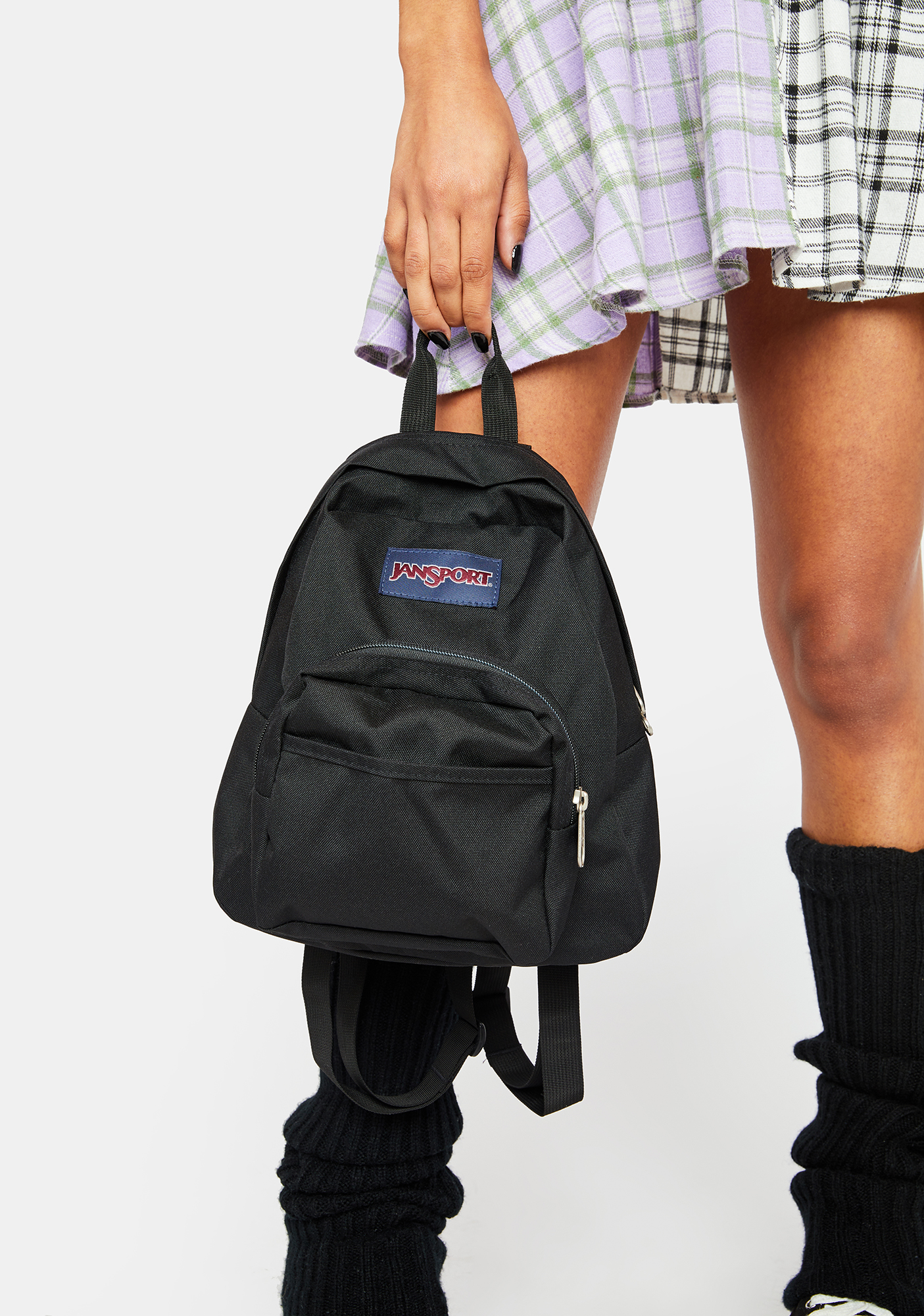 small black jansport backpack