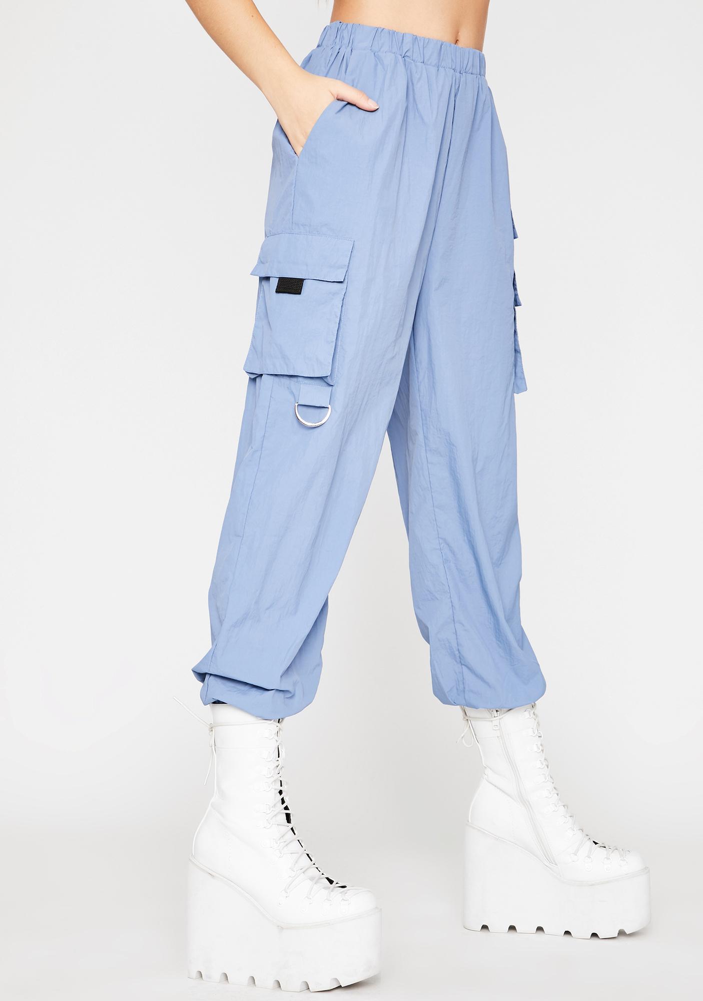 powder blue joggers