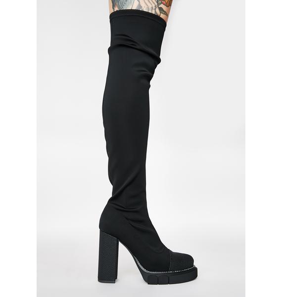 Black Widow Thigh High Boots | Boots, High heel boots, High Black Widow Thigh High Boots | Boots, High heel boots, High