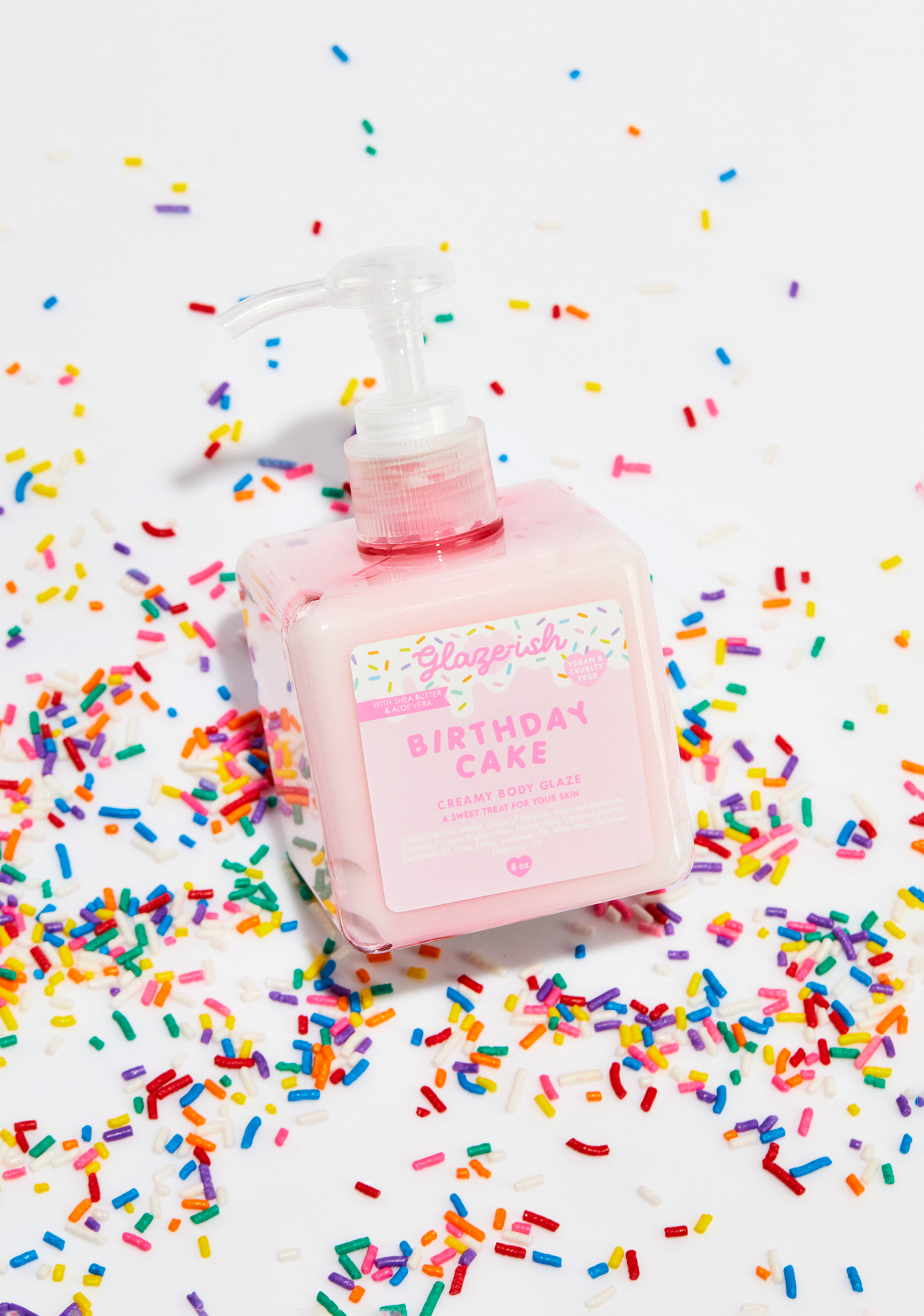 Glazeish Birthday Cake Creamy Body Lotion Dolls Kill