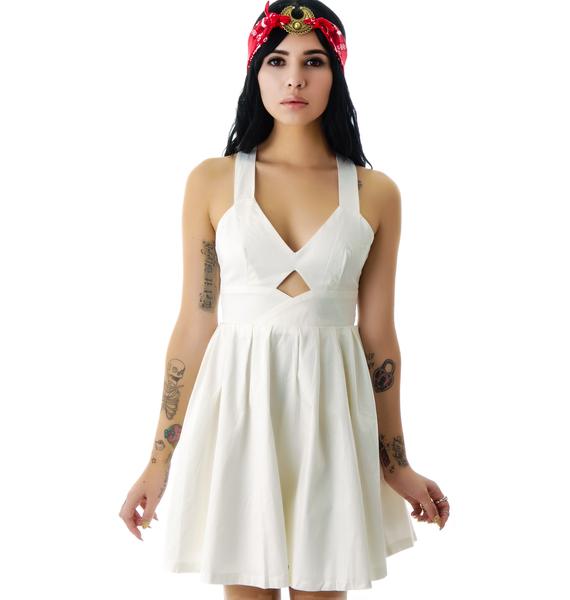 Marilyn Cut Out Babydoll Dress | Dolls Kill